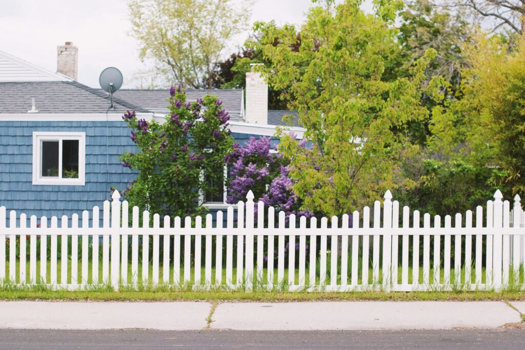 wooden fence